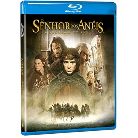 Blu ray O Senhor dos Anéis A Sociedade do Anel