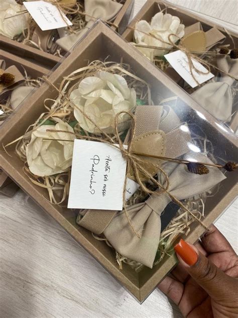 Kit Padrinho De Casamento Nude Elo Produtos Especiais