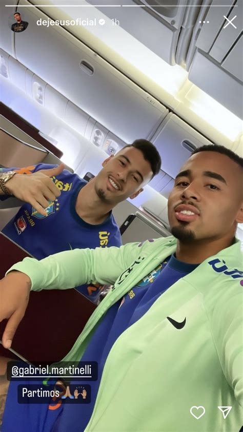 Afcstuff On Twitter Gabriel Jesus On Instagram Story Beginning His