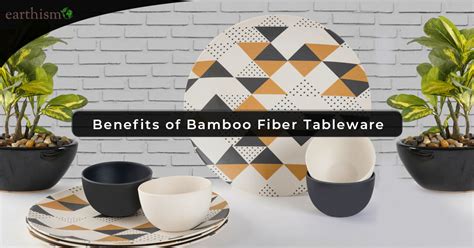 Benefits Of Bamboo Fibre Tableware