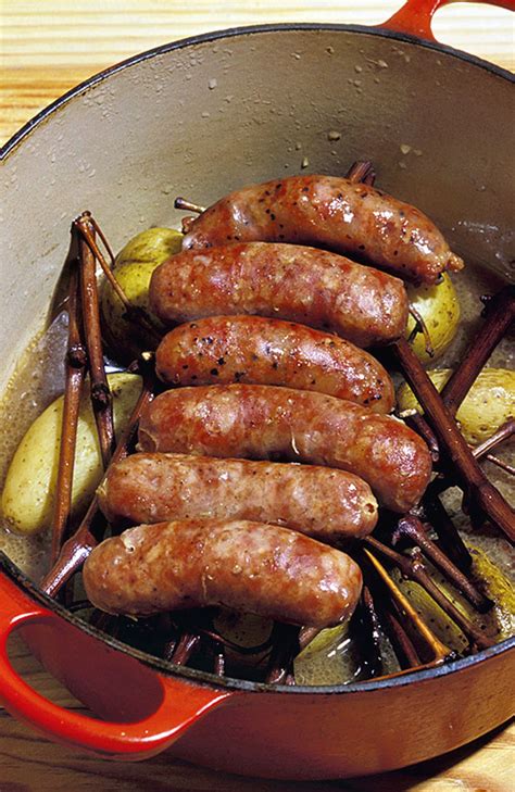 Recette Saucisses De Savoie Diots Au Vin Blanc Artofit