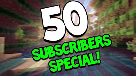 50 Subscriber Special Thank You For More Than 50 Subs Youtube