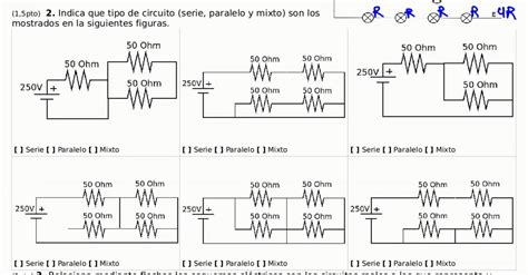 Diagrama De Circuito En Serie Paralelo Y Mixto 5 Ejemplos De