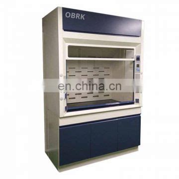 Full Steel Structure Lab Chemical Laminar Flow Fume Hood Equiment Of