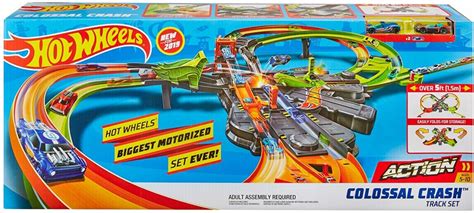 Hot Wheels Action Colossal Crash Track Set Staza Hot Wheels GFH MiniBIGme