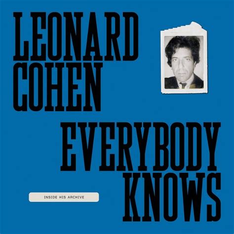 Leonard Cohen: Everybody Knows - (hardcover) : Target