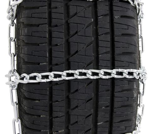 Titan Chain Snow Tire Chains With Cams Ladder Pattern Twist Links