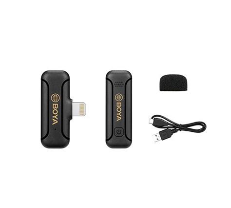 Boya BY WM3T2 D1 Mini 1 Person Wireless Microphone System For Apple