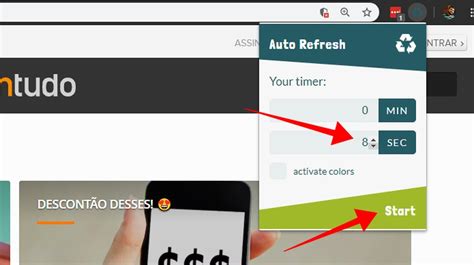 Auto Refresh para Chrome: como usar e atualizar páginas automaticamente