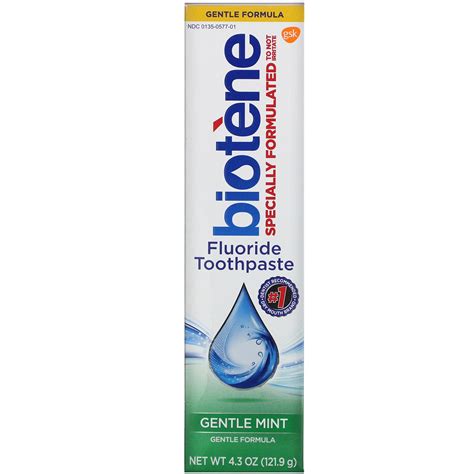 Biotene Dental Products Gentle Formula Fluoride Toothpaste Gentle