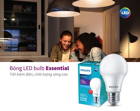 Combo B Ng N Led Bulb Philips Essential W E K V A Apr