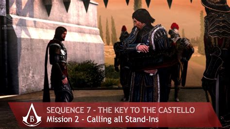 Assassins Creed The Ezio Collection Ac Brotherhood Sequence 7 Calling All Stand Ins