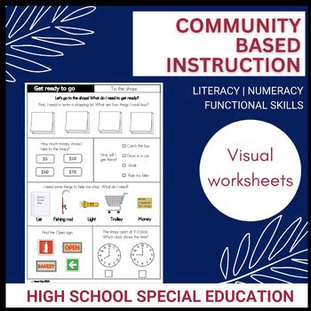 Life Skills Daily Warm Up Worksheets With Community Activities TPT