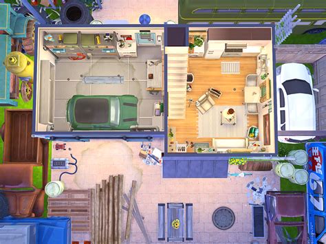 The Sims Resource Garage Home Nocc