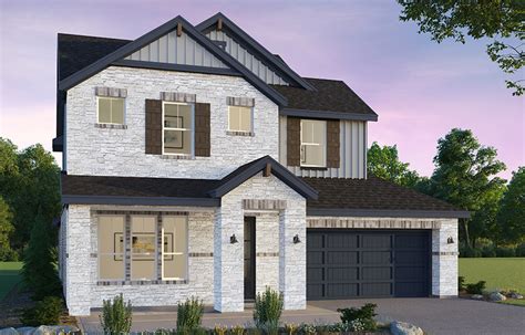 Wellesley New Home Plan By Brookfield Residential In Elyson Katy Tx