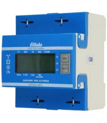 Compteur dénergie triphasé Eltako DSZ15D 3x80A avec écran MID