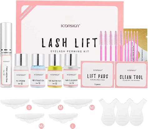 Iconsign Eyelash Lift Kit Updated Lash Lift Kit Professional Semi