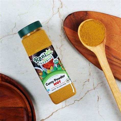 Organic Curry Powder Hot Indian Spice Blend Oz Lb Rani Brand Authentic Indian