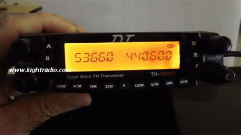 Brick O'Lore: TYT TH-9800: Landing