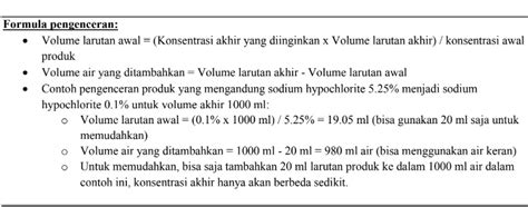 CARA MEMBUAT DESINFEKTAN SEDERHANA YANG SESUAI ATURAN