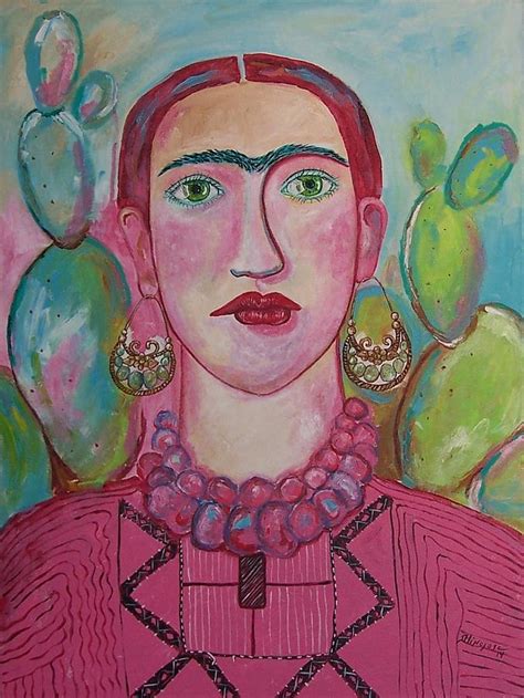 Frida De La Tierra Frida Of The Earth Painting By Raquel Hinojosa