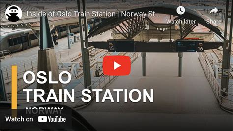 Oslo Central Station Map Tickets And Departures Norway Trains