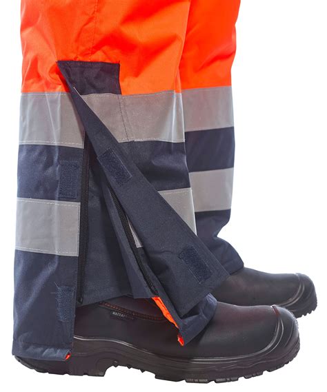 Northrock Safety Contrast Bib Brace Lined Singapore Hi Vis