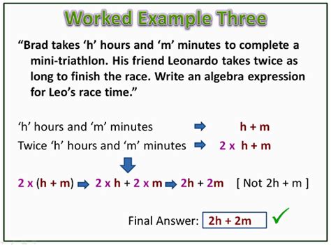 How Do You Translate Real World Problems To Algebraic Expressions