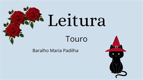 Touro Leitura Recado Maria Padilha Youtube