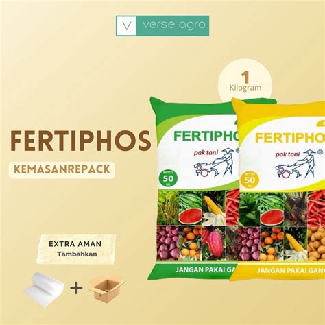 Jual PUPUK SP FERTIPHOS TSP HITAM PAK TANI REPACK 1 KG Shopee Indonesia