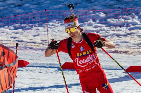 Biathlon La F Claz Le Second Sprint U De La Coupe De France Pour