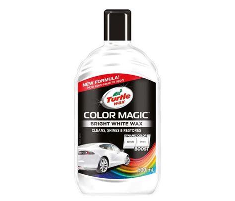 Turtle Wax Color Magic White Wax Polish 500ml - Ballina Motor Care