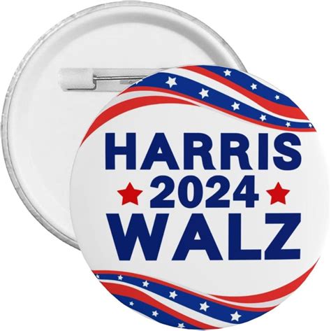 Amazon Kamala Harris Waltz Button Pins Kamala Harris Tim Waltz