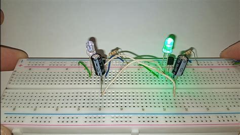 How To Make Flip Flop Led Flasher Circuit With Bc Transistor On