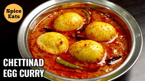 Chettinad Egg Masala Curry Spicy Egg Gravy Recipe Egg Curry Recipe