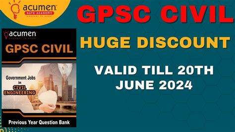 Gpsc Civil Previous Year Question Bank Huge Discount Valid Till