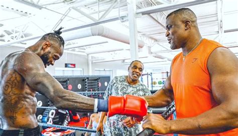 Deontay Wilder confirms he’s had talks about fighting Francis Ngannou: “Something that could ...