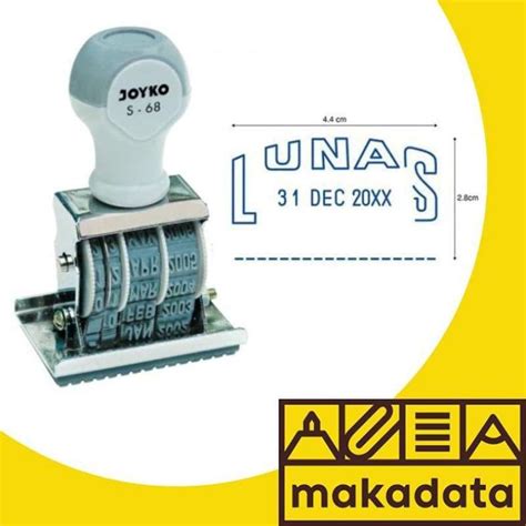 Jual Date Stamp Joyko S Stempel Lunas Murah Di Seller Makadata