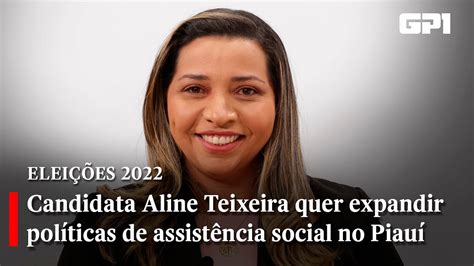 Candidata Aline Teixeira quer expandir políticas de assistência social