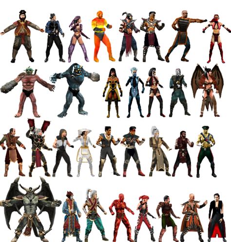 Mk Sprites All Sprite Mortal Kombat Art