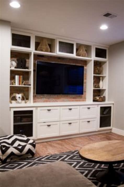 Diy Entertainment Center Wall Good Idea DIY