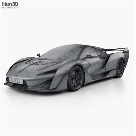 McLaren Sabre 2022 3D model - Vehicles on Hum3D