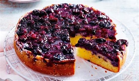 Gâteau renversé aux myrtilles Recette Maximag fr Rezept