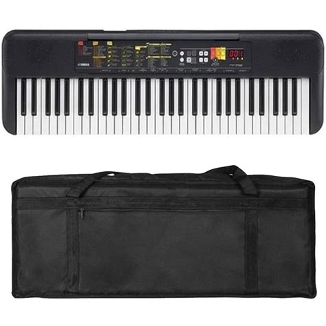 Kit Teclado Musical Yamaha Arranjador Psr F Estudante Teclas