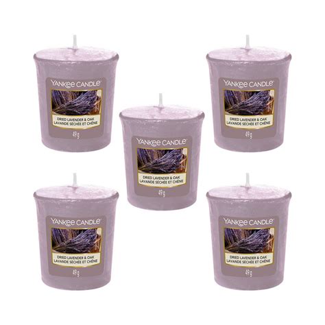 Yankee Candle Classic Votive Dried Lavender Oak Scented Candles