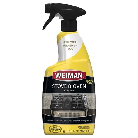 Weiman 24 Oz Weiman Stove And Oven Heavy Duty Cleaner 598 The Home Depot