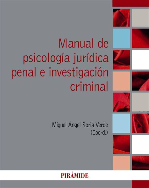 Manual De Psicología Jurídica Penal E Investigación Criminal Hablamos