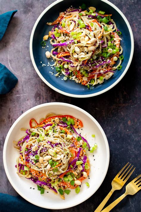 Peanut Sesame Noodle Salad Vegan Richa