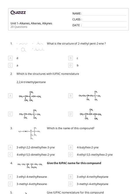 Naming Alkanes Alkenes And Alkynes PDF Alkene Carbon 58 OFF