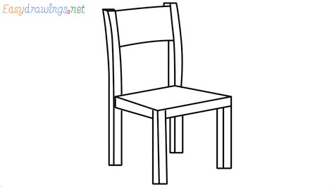 How To Draw Chair Step By Step 6 Easy Phase Emoji